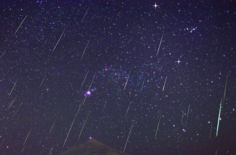 Las estrellas fugaces invaden el cielo